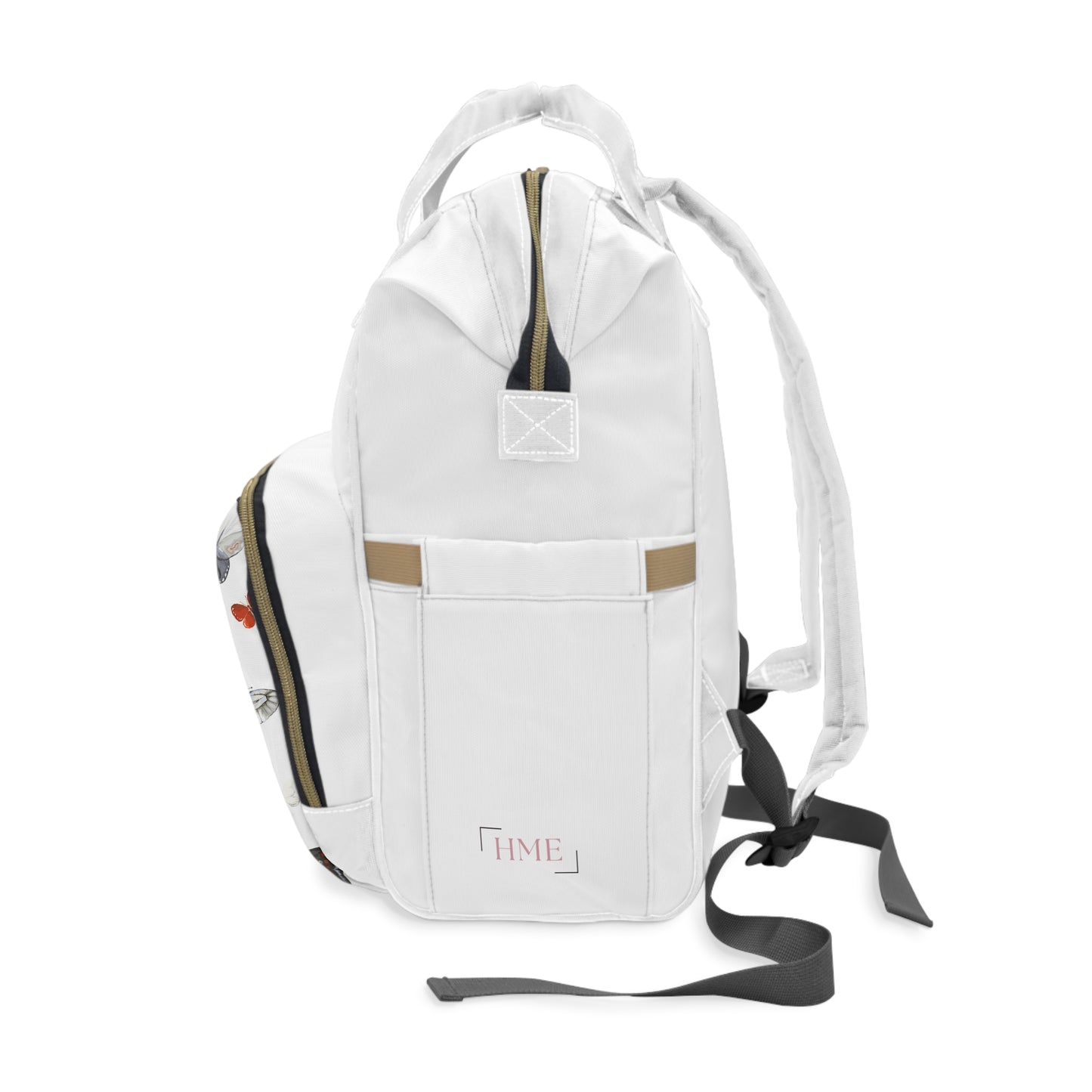 Stylish Butterfly Diaper Backpack - Multifunctional and Practical