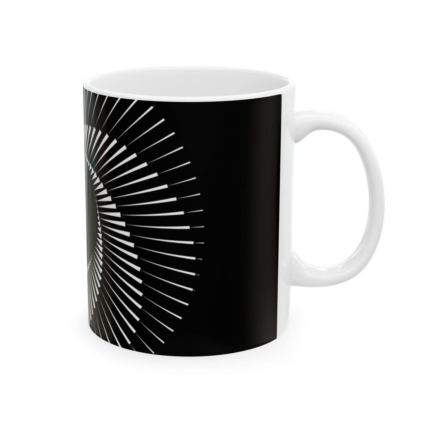 Hot Mess Express Ceramic Mug - Stylish 11oz & 15oz Coffee Cup for Fun Lovers
