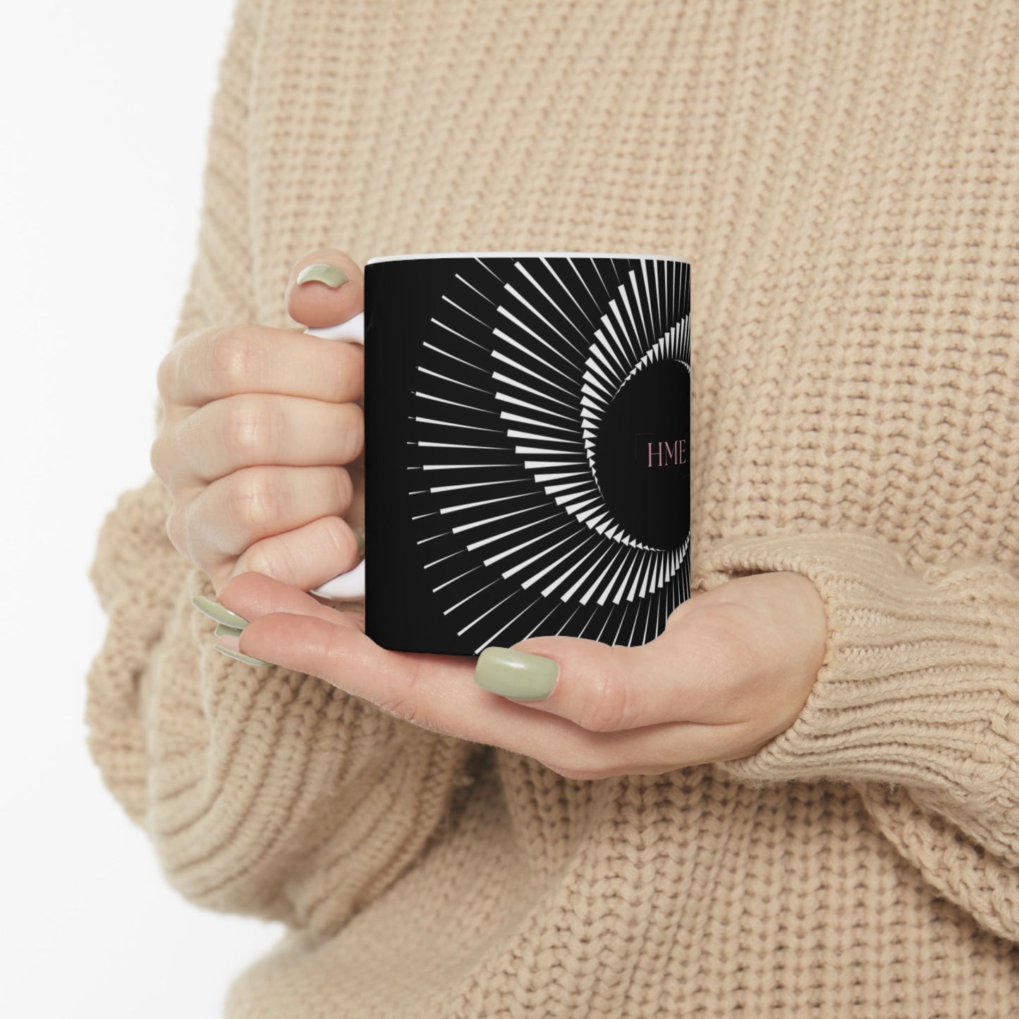 Hot Mess Express Ceramic Mug - Stylish 11oz & 15oz Coffee Cup for Fun Lovers