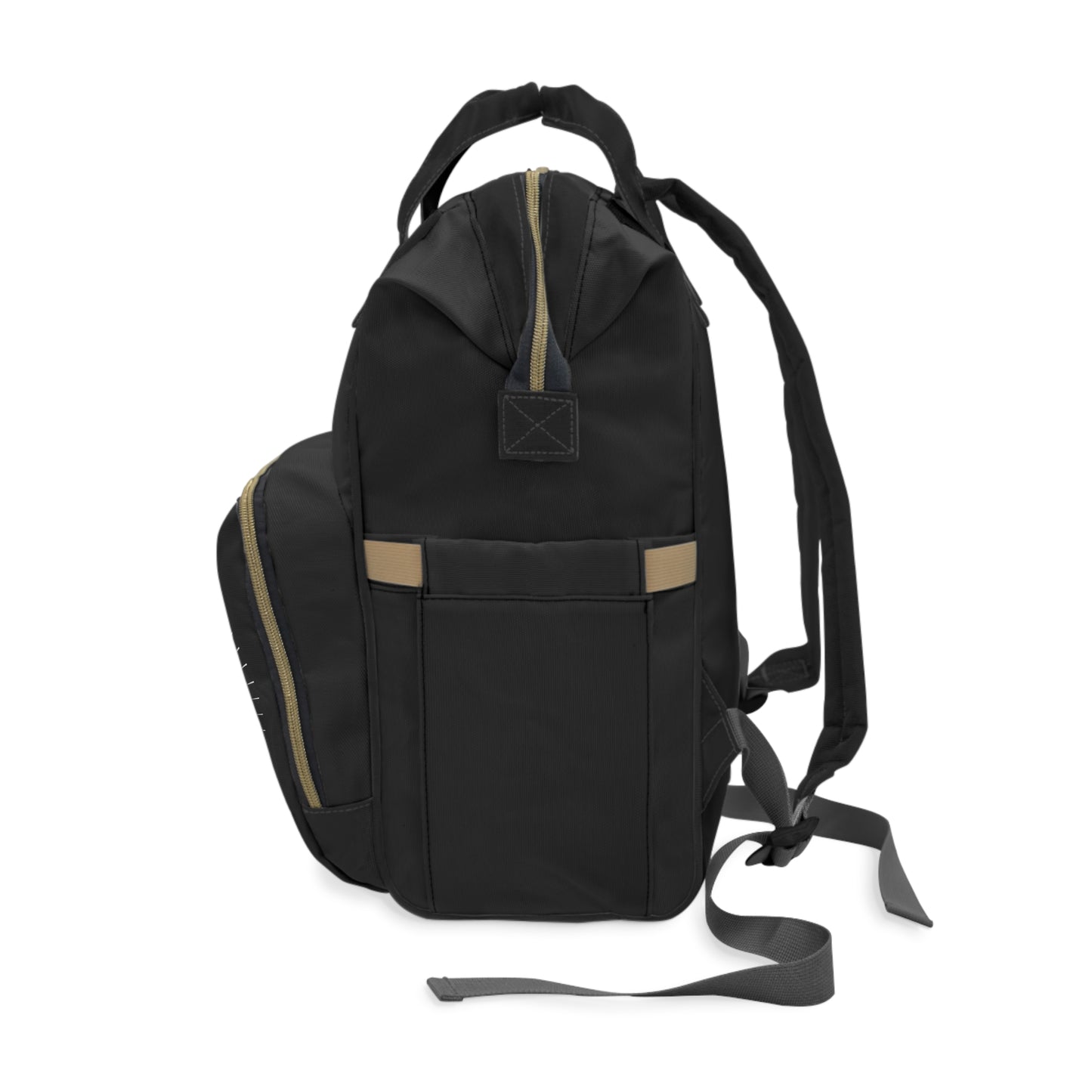 Stylish Multifunctional Diaper Backpack - Modern Design for Parents on the Go