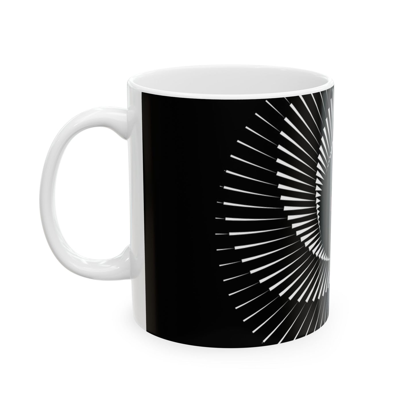 Hot Mess Express Ceramic Mug - Stylish 11oz & 15oz Coffee Cup for Fun Lovers
